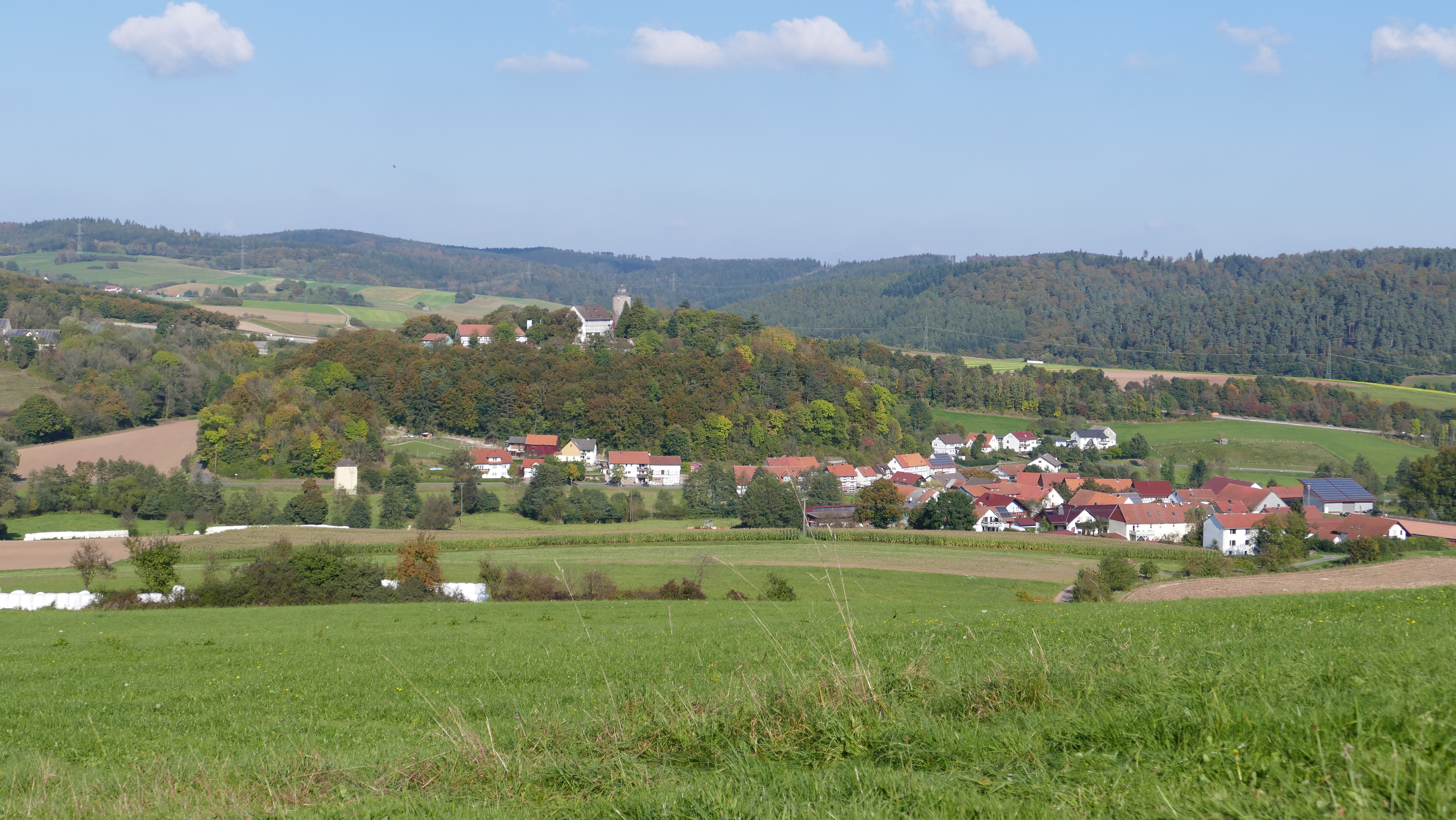 Als locus Sahson erstmals 1100 erw&auml;hnt hat Saasen  171 Einwohner 